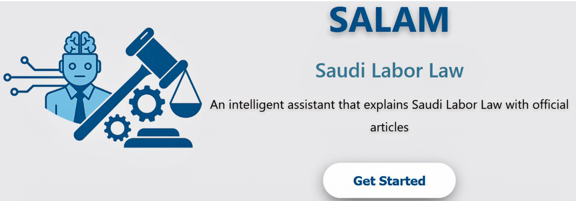 SALAM AI Legal Assistant screenshot